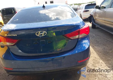 2016 Hyundai Elantra Se from USA, damaged, VIN 5NPDH4AE4GH785258